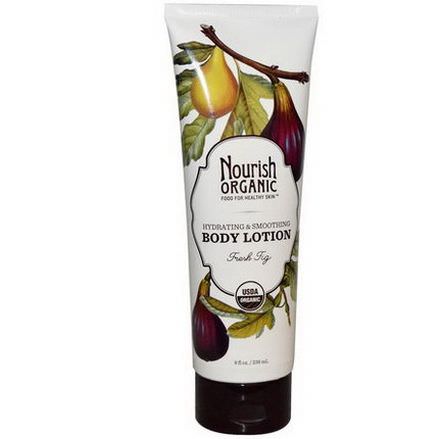 Nourish Organic, Body Lotion, Fresh Fig 236ml