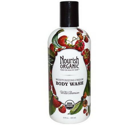 Nourish Organic, Body Wash, Wild Berries 295ml