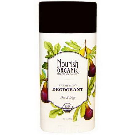 Nourish Organic, Fresh&Dry Deodorant, Fresh Fig 62g