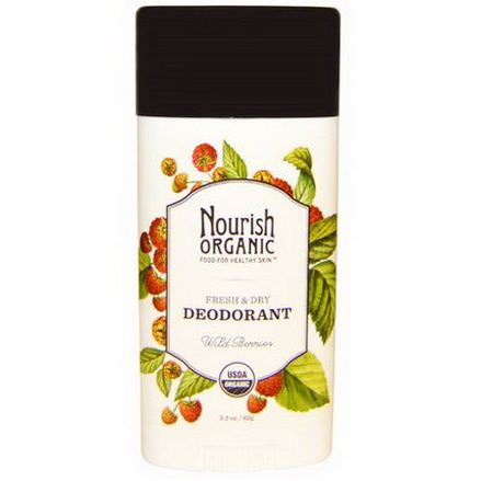 Nourish Organic, Fresh&Dry Deodorant, Wild Berries 62g