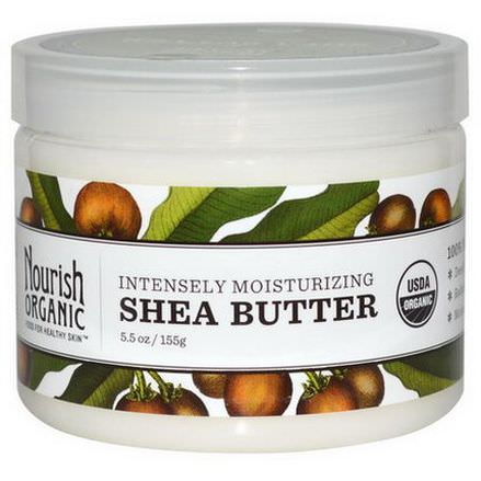 Nourish Organic, Intensely Moisturizing Shea Butter 155g