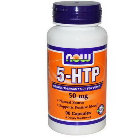 Now Foods, 5-HTP, 50mg, 90 Capsules