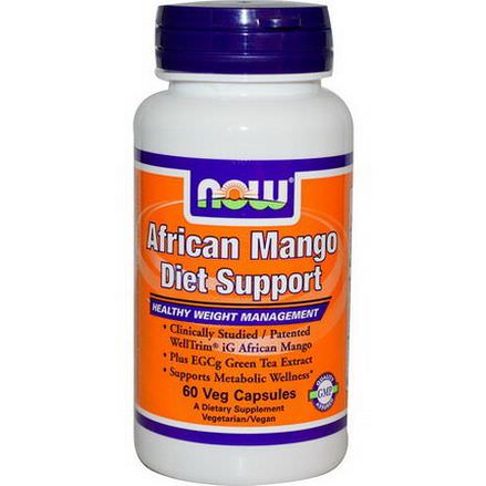 Now Foods, African Mango Diet Support, 60 Veggie Caps