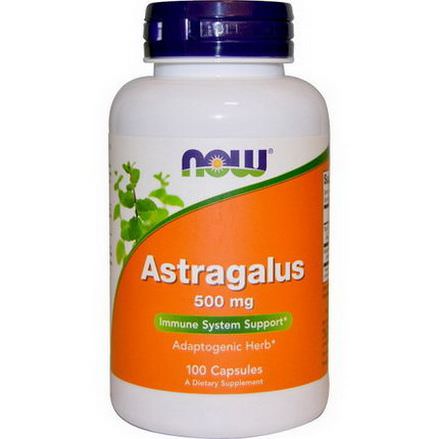 Now Foods, Astragalus, 500mg, 100 Capsules