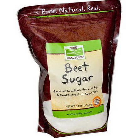 Now Foods, Beet Sugar 1361g