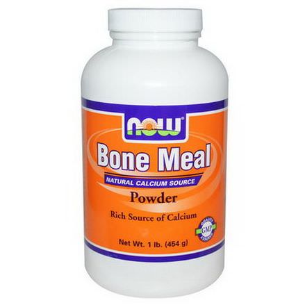Now Foods, Bone Meal, Powder 454g