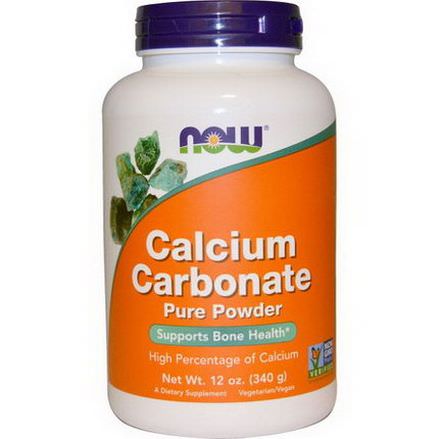 Now Foods, Calcium Carbonate Powder 340g