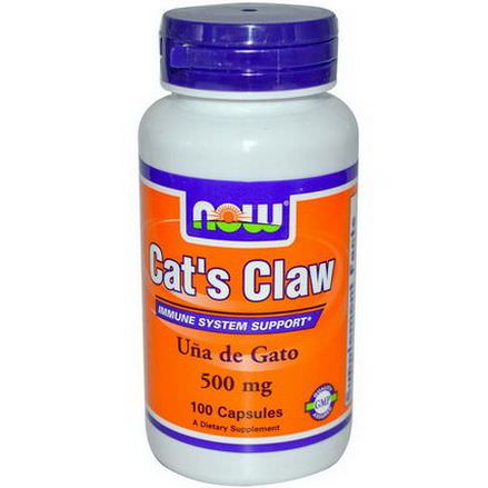 Now Foods, Cat's Claw, 500mg, 100 Capsules