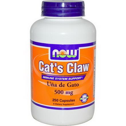 Now Foods, Cat's Claw, 500mg, 250 Capsules