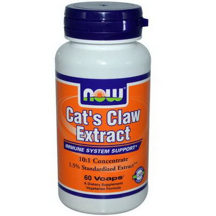 Now Foods, Cat's Claw Extract, 60 Veg Caps