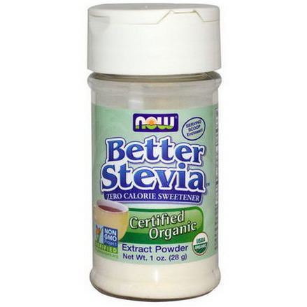 Now Foods, Certified Organic, BetterStevia, Extract Powder 28g