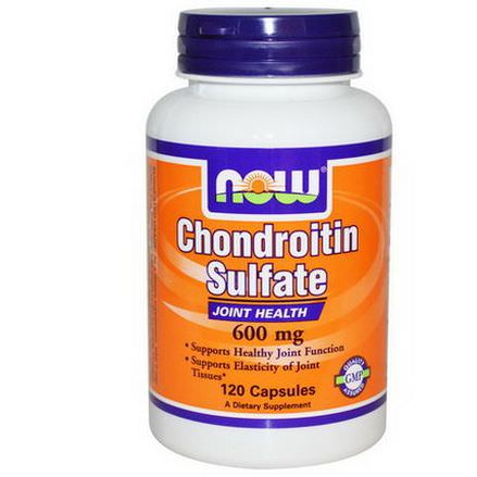 Now Foods, Chondroitin Sulfate, 600mg, 120 Capsules