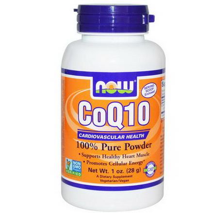 Now Foods, CoQ10, 100% Pure Powder 28g