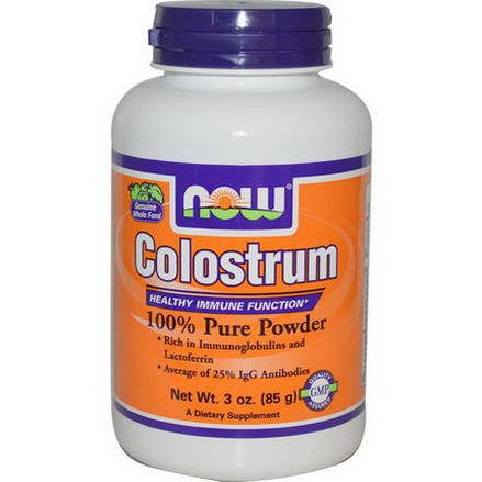 Now Foods, Colostrum 100% Pure Powder 85g