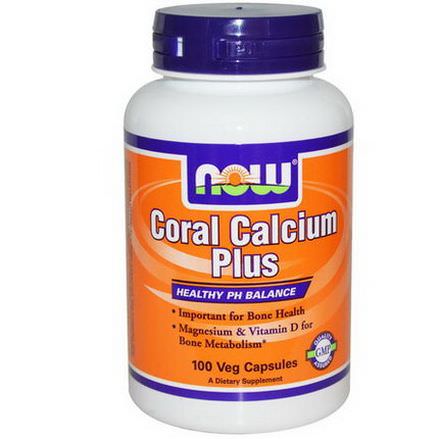 Now Foods, Coral Calcium Plus, 100 Veggie Caps