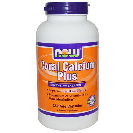 Now Foods, Coral Calcium Plus, 250 Veggie Caps