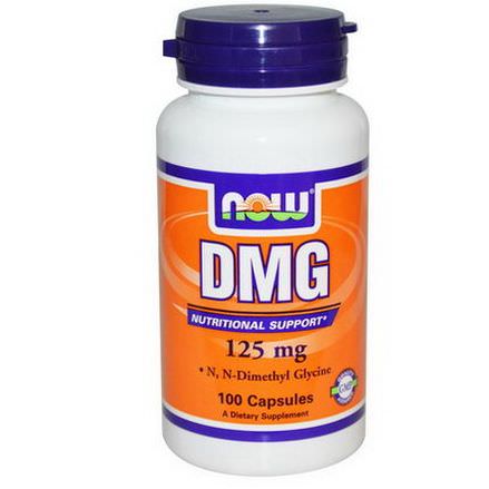 Now Foods, DMG, 125mg, 100 Capsules