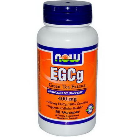 Now Foods, EGCg, Green Tea Extract, 90 Vcaps