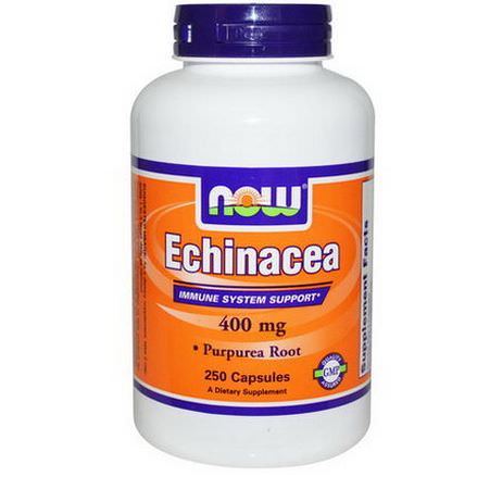 Now Foods, Echinacea Purpurea Root, 400mg, 250 Capsules