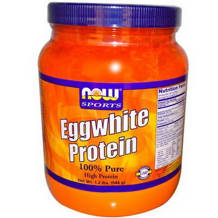 Now Foods, Eggwhite Protein 544g