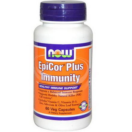 Now Foods, EpiCor Plus Immunity, 60 Veg Caps