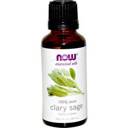 Now Foods, Essential Oils, Clary Sage 30ml
