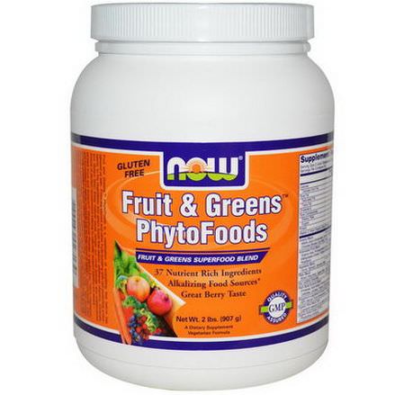 Now Foods, Fruit&Greens PhytoFoods, Berry 907g