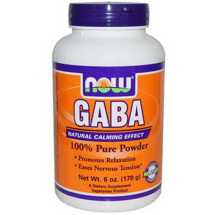 Now Foods, GABA, Powder 170g