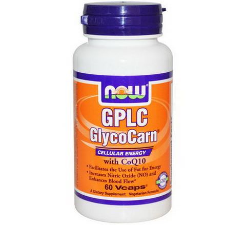 Now Foods, GPLC GlycoCarn with CoQ10, 60 Vcaps