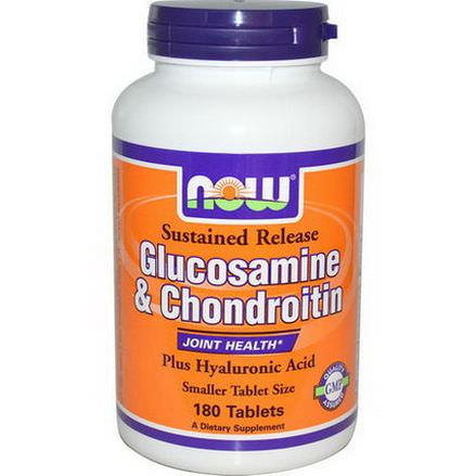 Now Foods, Glucosamine&Chondroitin, 180 Tablets