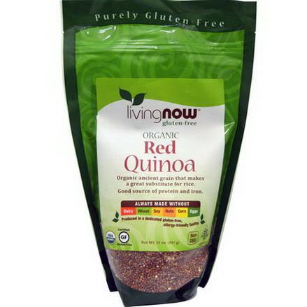 Now Foods, Gluten Free Organic Red Quinoa 397g