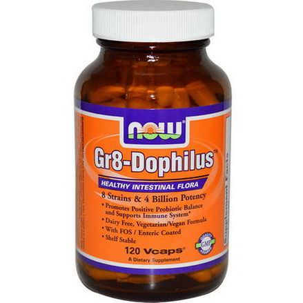 Now Foods, Gr8-Dophilus, 120 Vcaps