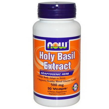 Now Foods, Holy Basil Extract, 500mg, 90 Vcaps