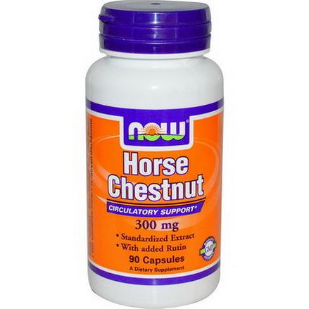 Now Foods, Horse Chestnut, 300mg, 90 Capsules