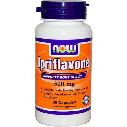 Now Foods, Ipriflavone, 300mg, 90 Capsules