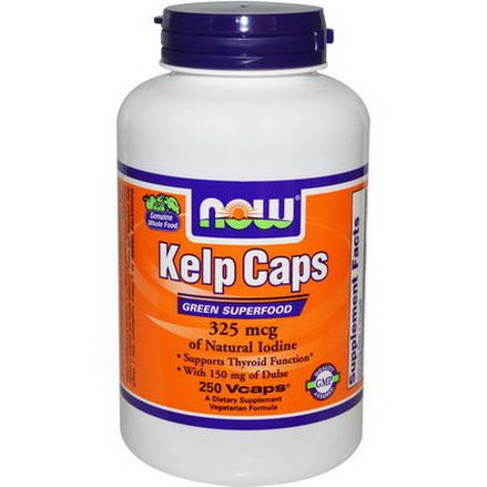Now Foods, Kelp Caps, Green Superfood, 250 Vcaps