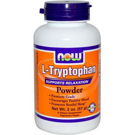 Now Foods, L-Tryptophan Powder 57g