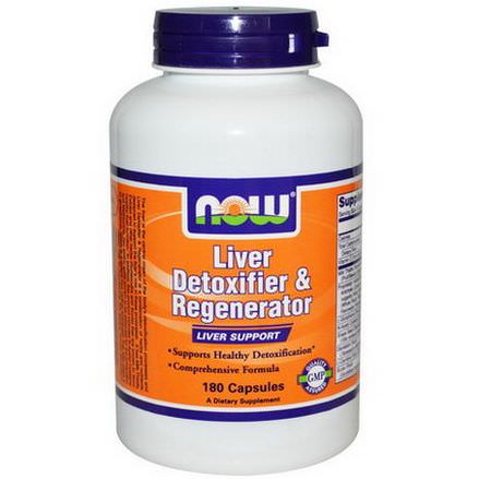 Now Foods, Liver Detoxifier&Regenerator, 180 Capsules