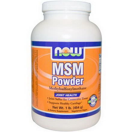 Now Foods, MSM Powder 454g