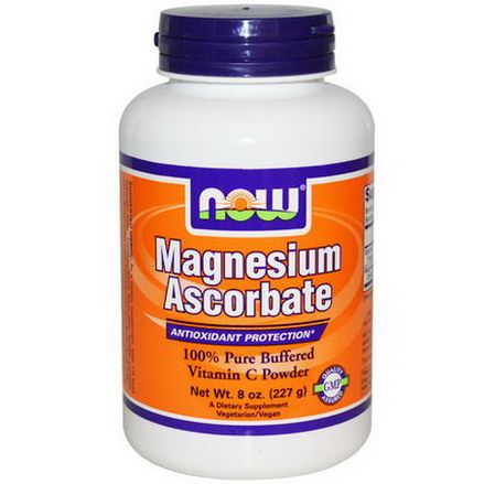 Now Foods, Magnesium Ascorbate 227g
