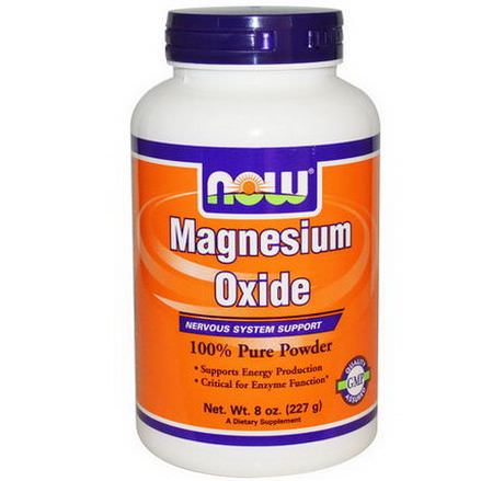 Now Foods, Magnesium Oxide Powder 227g