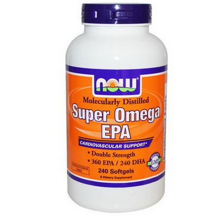 Now Foods, Molecularly Distilled, Super Omega EPA, 240 Softgels