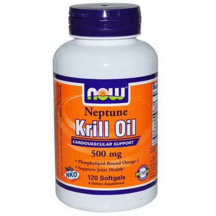 Now Foods, Neptune Krill Oil, 500mg, 120 Softgels