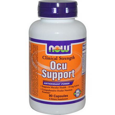 Now Foods, Ocu Support, Clinical Strength, 90 Capsules