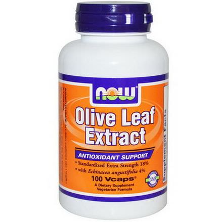 Now Foods, Olive Leaf Extract, 100 Vcaps