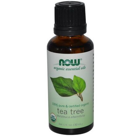 Now Foods, Organic Essential Oils, Tea Tree 30ml