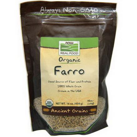 Now Foods, Organic Farro 454g