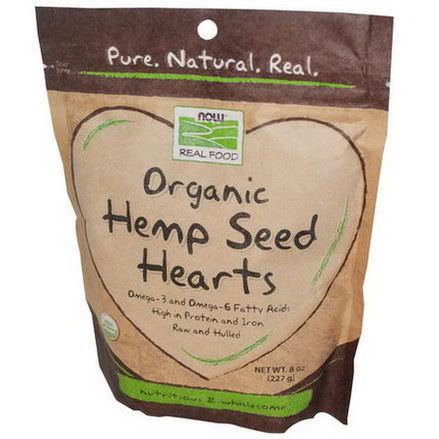 Now Foods, Organic, Hemp Seed Hearts 227g