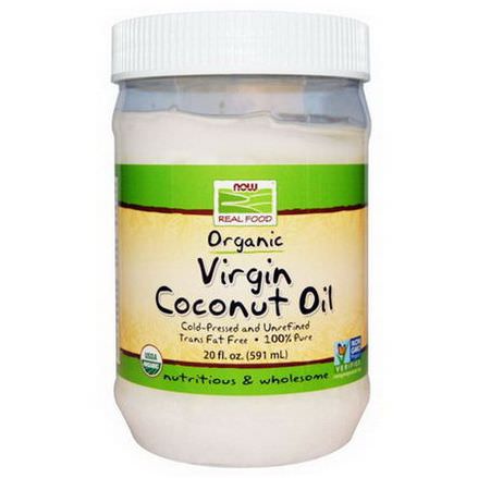 Now Foods, Organic Virgin Coconut Oil 591ml