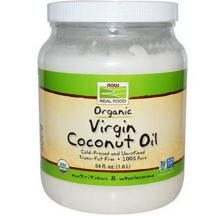 Now Foods, Organic Virgin Coconut Oil 1.6 L